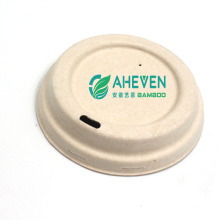 Anhui EVEN atacado 100% biodegradável com qualidade alimentar bagaço de cana xícara de café com tampa para restaurante